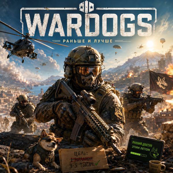 Обложка Ранний доступ шутера Wardogs состоится раньше срока благодаря положительным отзывам тестеров
