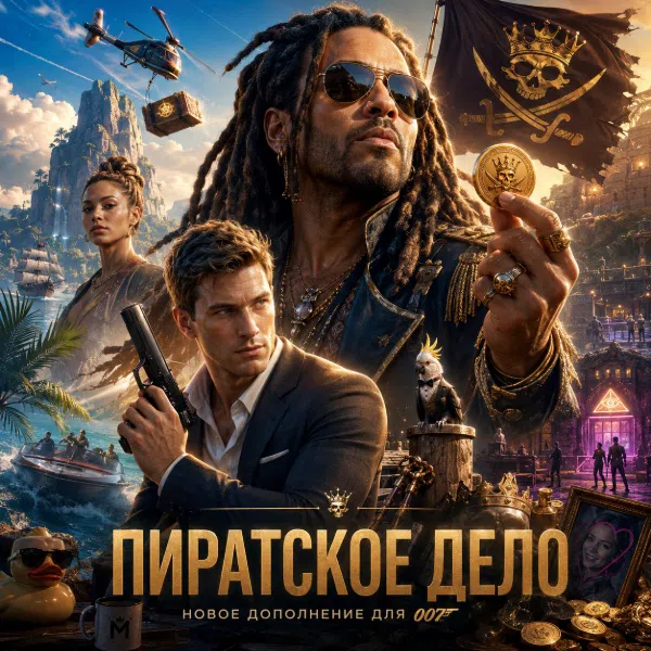 Обложка 007 First Light получит сюжетное DLC с пиратским королём Баумой в исполнении Ленни Кравица