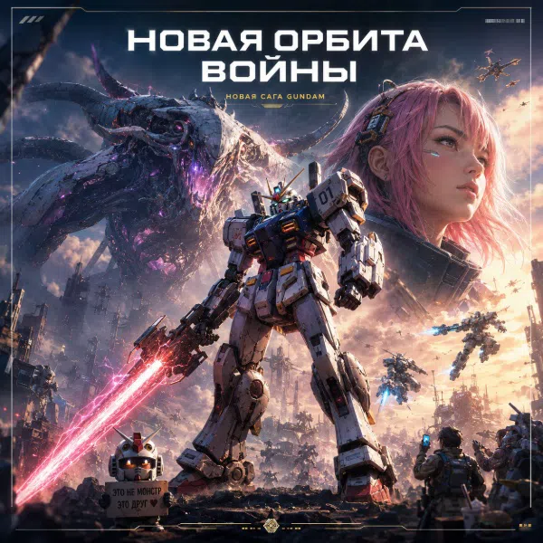 Обложка Bandai Namco анонсировала Gundam Rogue Orbit: смесь Armored Core и Monster Hunter в мире гигантских роботов