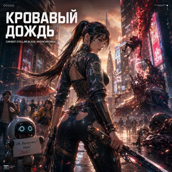 Обложка Shift Up анонсировала Stellar Blade Blood Rain на Summer Game Fest