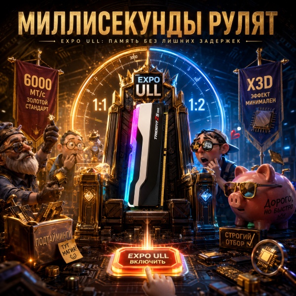 Обложка Программа EXPO Ultra Low Latency от AMD: Подробности с Computex 2026