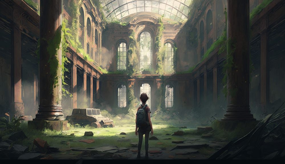 Фантазии нейросети на тему The of the last of us