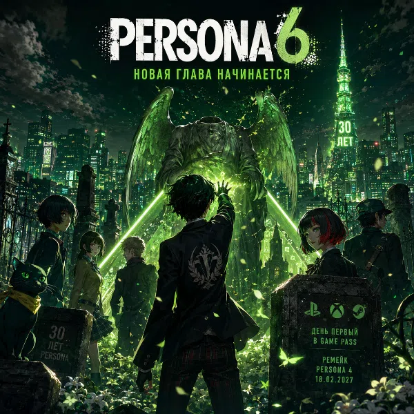 Обложка Atlus анонсировала Persona 6 спустя почти 10 лет после выхода пятой части