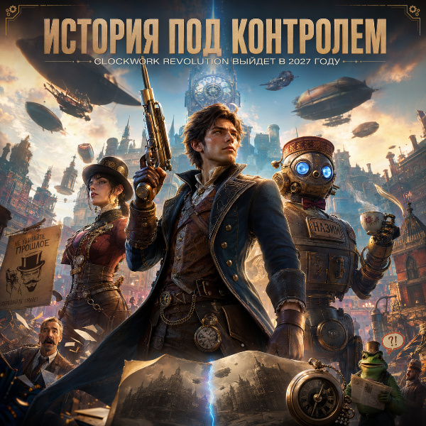 Обложка Анонс Clockwork Revolution: новый трейлер и окно релиза на 2027 год
