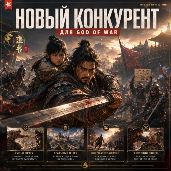 Обложка Blood Message — дерзкий конкурент God of War от создателей Naraka: Bladepoint