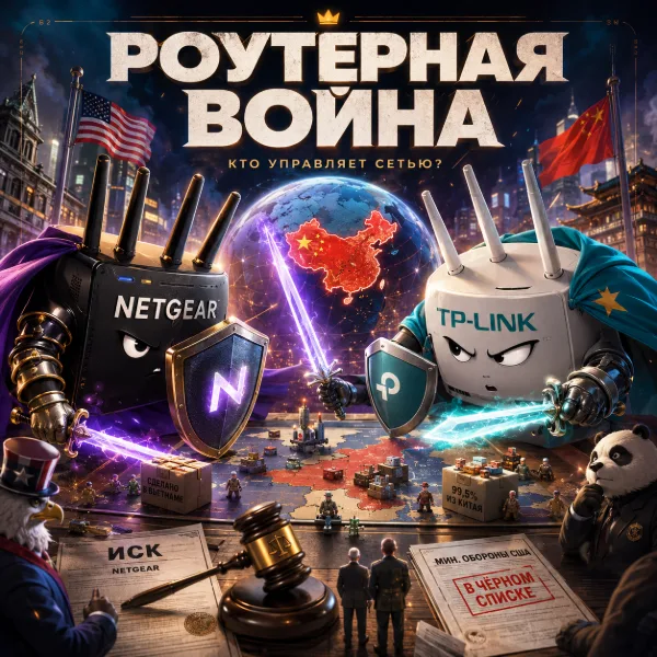 Обложка Netgear подал встречный иск против TP-Link, обвинив конкурента в ложной рекламе и сокрытии китайского происхождения