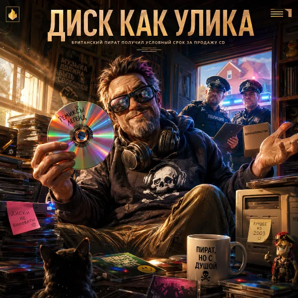 Обложка Британца осудили за продажу пиратских CD с ремиксами: 26 месяцев условно и штраф £21 000