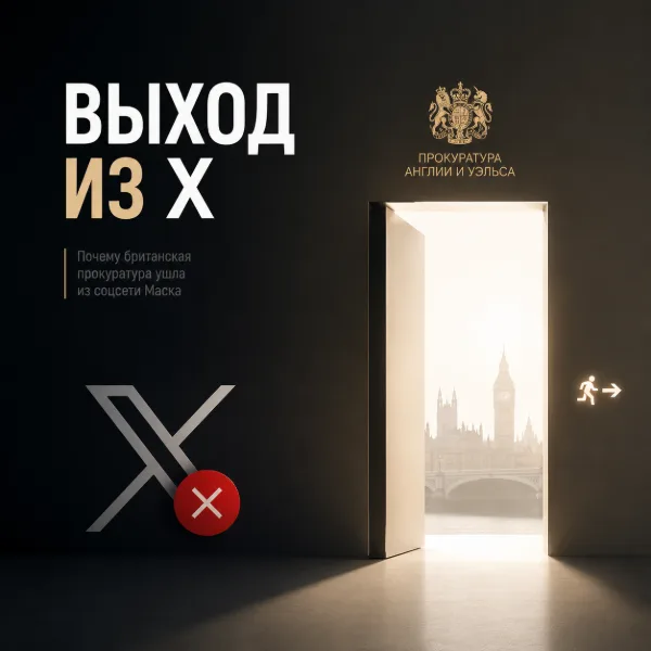 Обложка Прокурор Британии хлопнул дверью X: «Маск, мы так не договаривались»