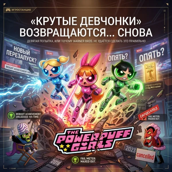 Обложка Студия Warner Bros. анонсировала новый фильм о «Крутых девчонках»