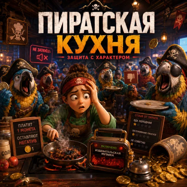 Обложка Пираты случайно превратили инди-игру в хит: необычная антипиратская защита привела к взрывному росту продаж Burgie's Cozy Kitchen