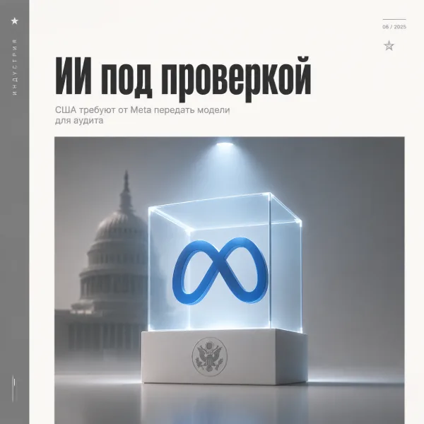 Обложка Правительство США требует от Meta предоставить ИИ-модели для проверки