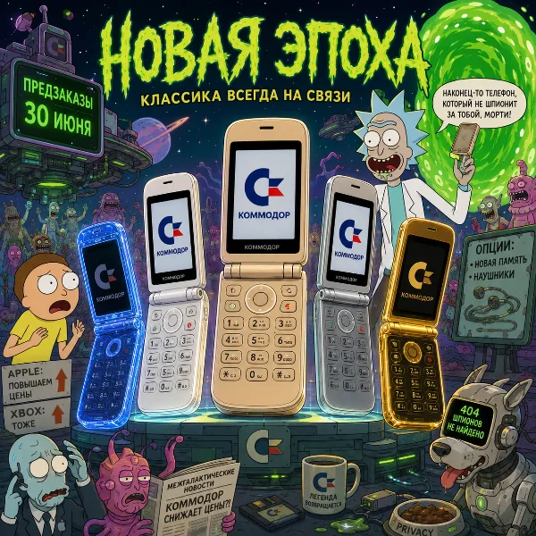 Обложка Commodore снижает цены на свой ретро-телефон Callback 8020