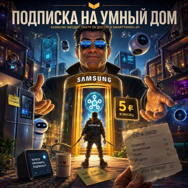 Обложка Samsung вводит плату за доступ к SmartThings API: что это значит для пользователей