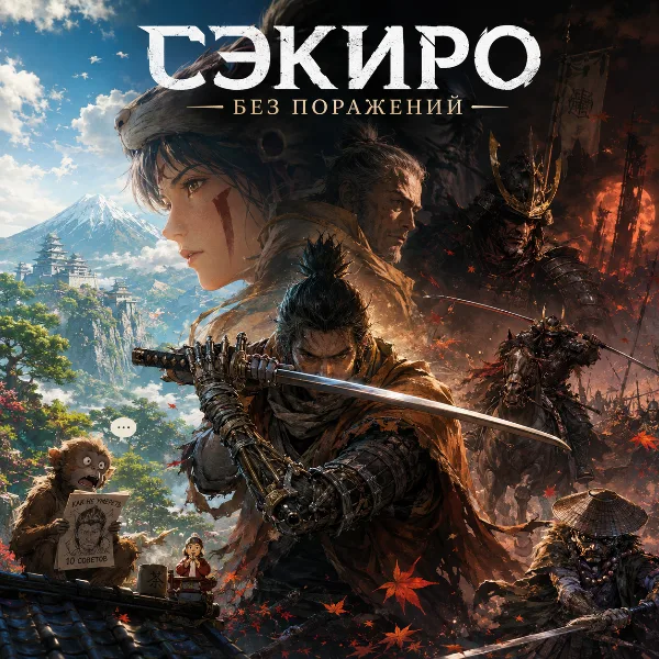 Обложка Аниме Sekiro: No Defeat — новый трейлер, сюжет и дата выхода адаптации игры FromSoftware