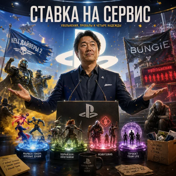 Обложка Глава PlayStation подтвердил курс на live‑service игры на фоне массовых увольнений в Bungie
