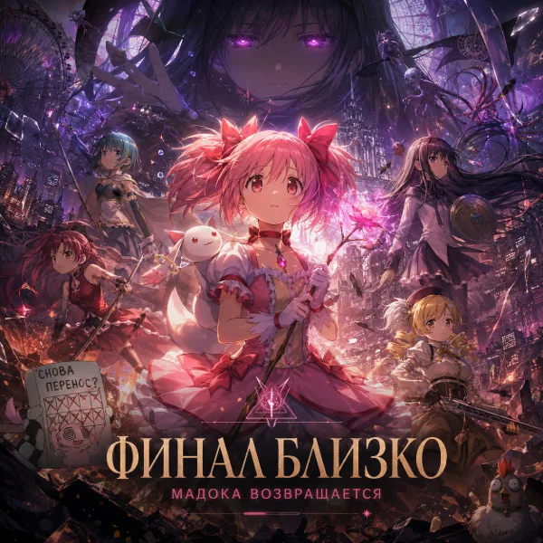 Обложка Долгожданный четвертый фильм «Madoka Magica» получил дату выхода в Японии