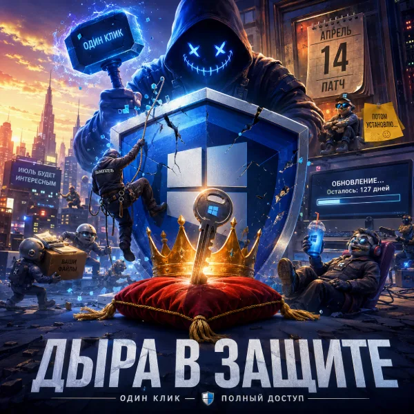 Обложка Эксплойт BlueHammer в Windows Defender активно используется в программах-вымогателях спустя полтора месяца после выхода патча