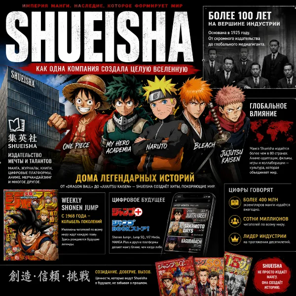 Обложка Shueisha и Disney Japan прекращают сотрудничество: манга по Marvel исчезнет из продажи