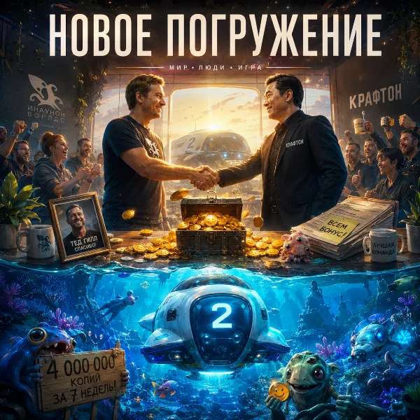 Обложка Судебная битва вокруг Subnautica 2 завершена: Krafton выплатит бонусы всей студии Unknown Worlds