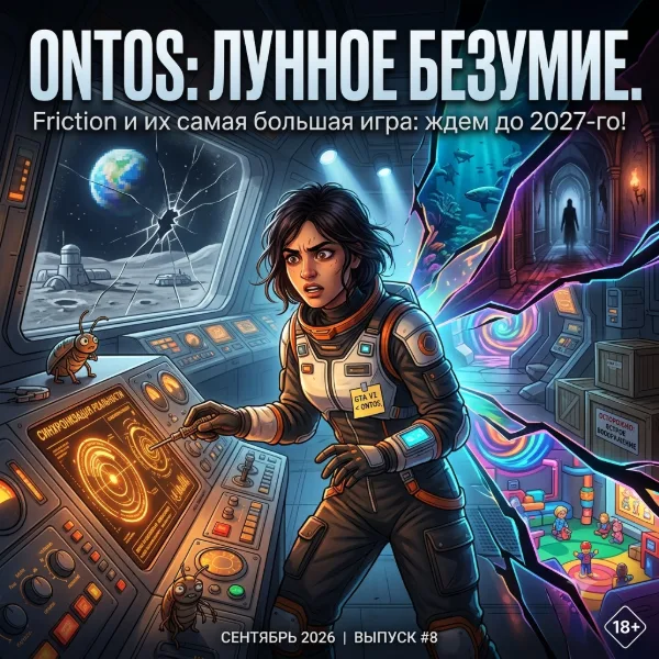 Обложка Ontos перенесли на 2027 год: новая дата выхода хоррора от создателей Amnesia и Soma