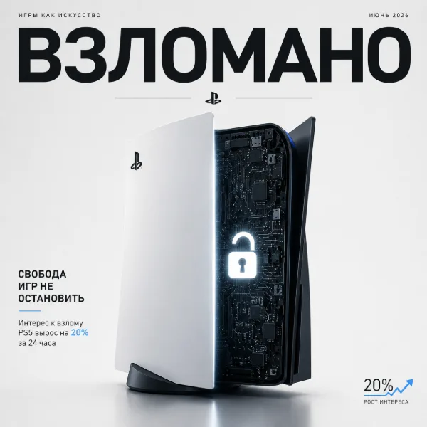 Обложка Джейлбрейк PS5 через диск со «Звёздными войнами»: цены взлетели на фоне отказа Sony от дисков