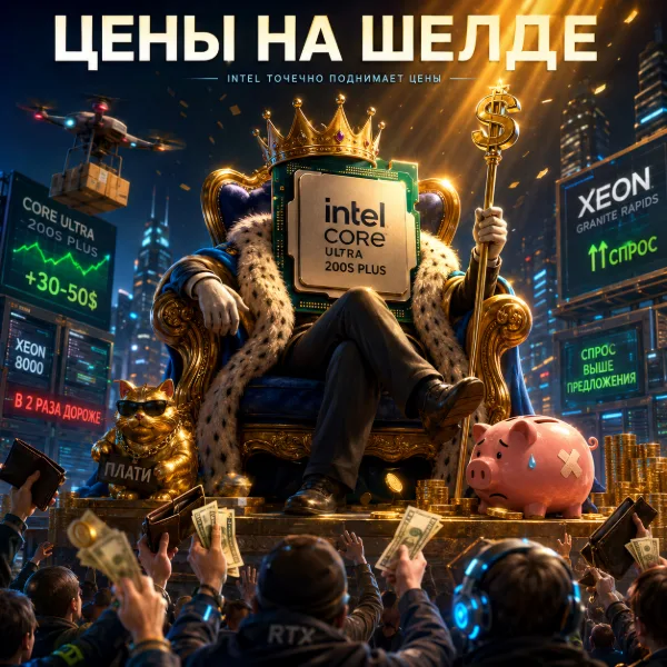 Обложка Intel тайно подняла цены на Core Ultra 200S Plus и Xeon: на сколько подорожали процессоры
