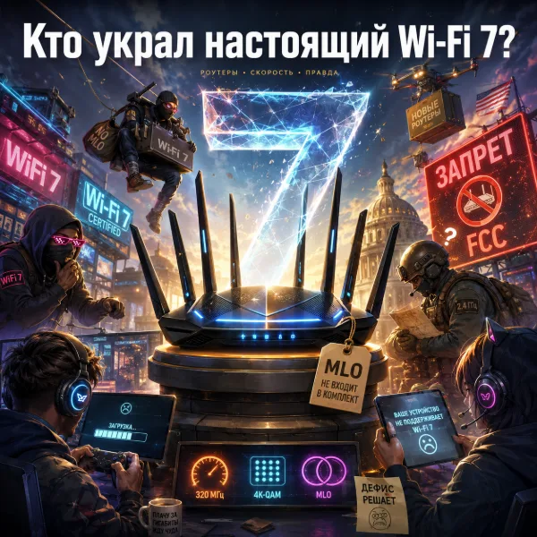Обложка Проблемы с Wi-Fi 7: на что обратить внимание при выборе роутера