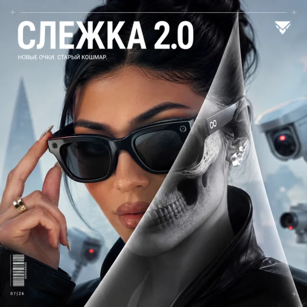 Обложка Активисты высмеяли рекламу очков Meta* с Кайли Дженнер: оптическая иллюзия превращает лицо в череп
