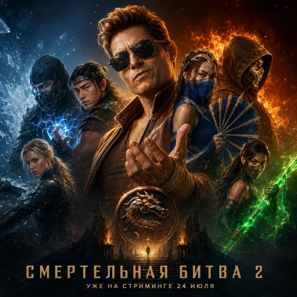 Обложка «Смертельная битва 2» на HBO Max с 24 июля: сборы $129 млн и судьба третьей части