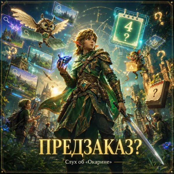 Обложка Предзаказ ремейка Ocarina of Time 4 августа: почему дата оказалась ложной