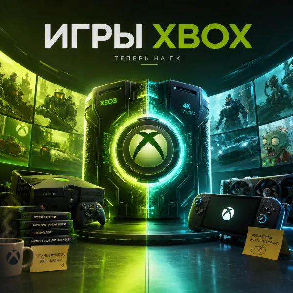 Обложка Эмулятор Xbox 360 от Microsoft оказался на ПК: энтузиасты уже запускают игры, которых нет в официальном списке
