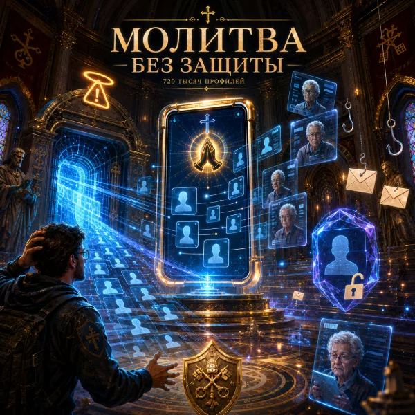 Обложка Молитвенное приложение Ватикана полгода сливало данные 720 000 пользователей