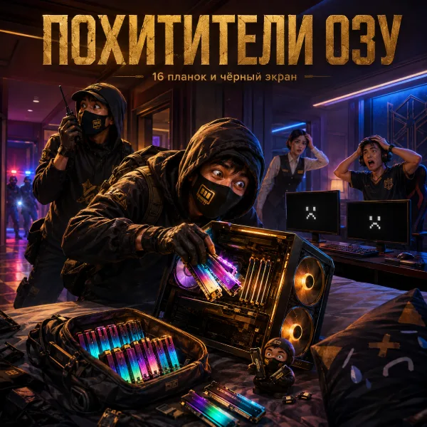 Обложка В Китае поймали похитителей оперативной памяти из гостиничных игровых ПК