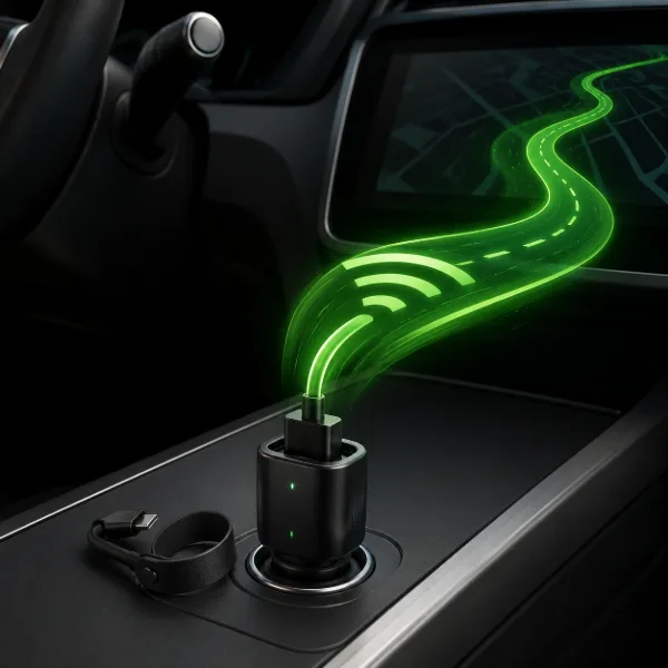 Обложка Беспроводной адаптер Android Auto: как избавиться от кабеля в машине и не прогадать с покупкой