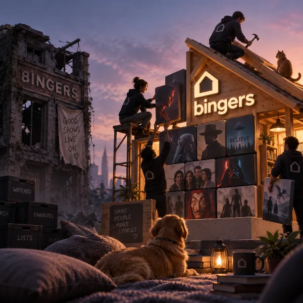 Обложка Bingers: создатель закрывшегося трекера сериалов строит новый дом для сообщества