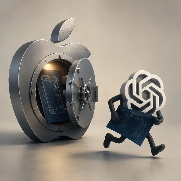 Обложка Apple судится с OpenAI из-за коммерческой тайны и переманивания инженеров iPhone