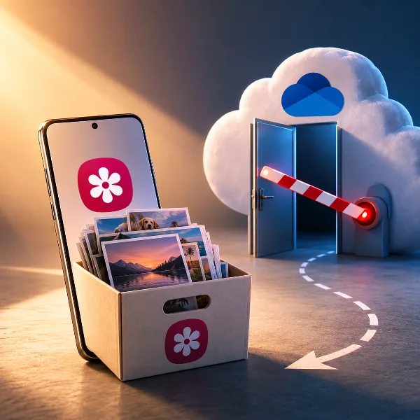 Обложка Samsung Gallery прекращает синхронизацию с OneDrive: как сохранить фотоархив