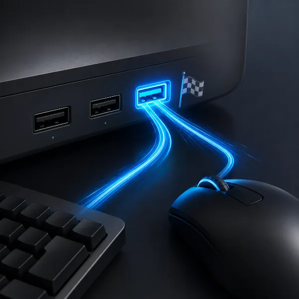 Обложка В какой USB-порт подключать мышь и клавиатуру, чтобы не терять скорость