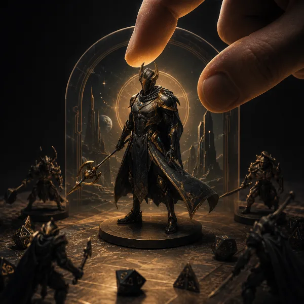 Обложка Warframe получит настольную ролевую мини-игру Fables & Frontiers про Амира