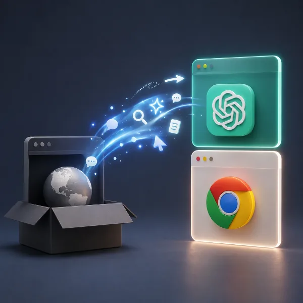 Обложка OpenAI закрывает браузер Atlas и переносит его ИИ-функции в ChatGPT и Chrome