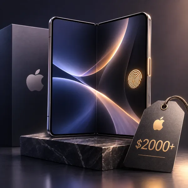 Обложка Складной iPhone Ultra: экран 7,8 дюйма, Touch ID и цена от 2000 долларов