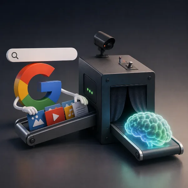 Обложка Google без анонса разрешила себе обучать ИИ на медиафайлах из поиска
