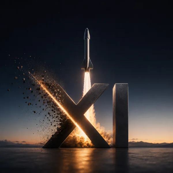 Обложка xAI официально переименована в SpaceXAI спустя пять месяцев после слияния