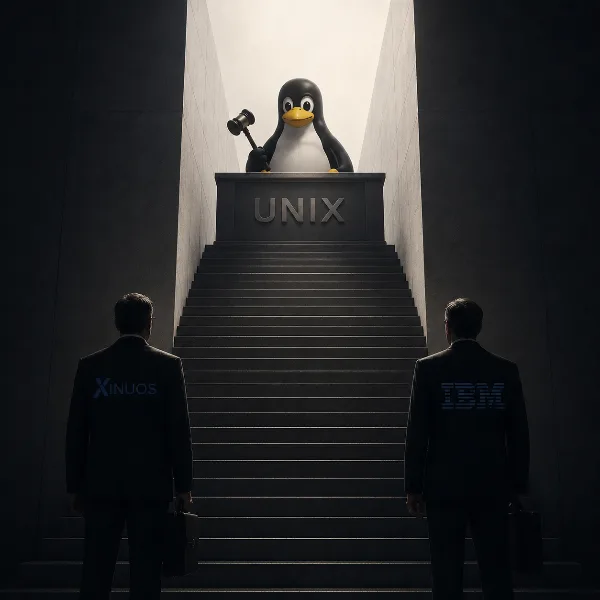 Обложка Спор об авторских правах на Unix дошёл до апелляции: Xinuos снова судится с IBM