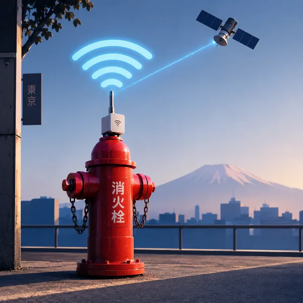 Обложка Указатели пожарных гидрантов в Японии превратили в точки Wi-Fi со спутниковым каналом