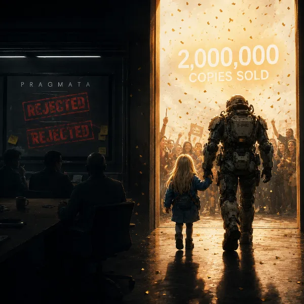 Обложка Pragmata дважды заваливала внутренние показы Capcom — и стала хитом с тиражом в 2 млн копий