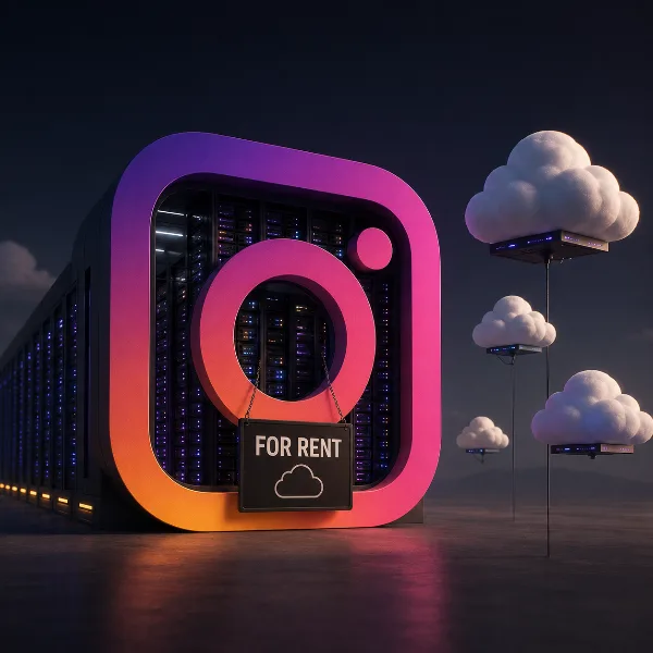 Обложка Свободные мощности в аренду: владелец Instagram* готовит облачный бизнес на своих дата-центрах