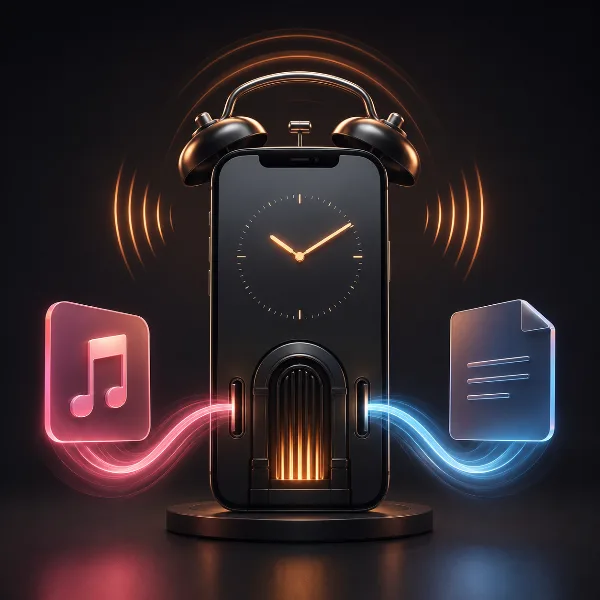 Обложка Свой звук на будильнике iPhone: два способа — через Apple Music и через файл