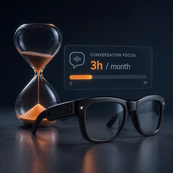 Обложка Умные очки ограничили бесплатный режим Conversation Focus тремя часами в месяц