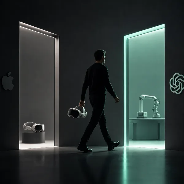 Обложка Руководитель разработки Vision Pro покидает Apple ради аппаратной команды OpenAI
